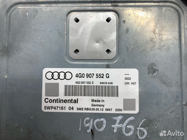 Блок управления двс Audi A6 C7/4G chva 2012