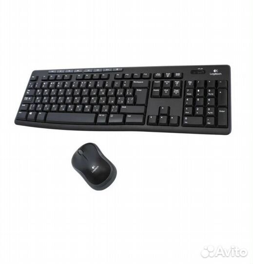 Logitech MK270. Беспроводная клавиатура и мышь