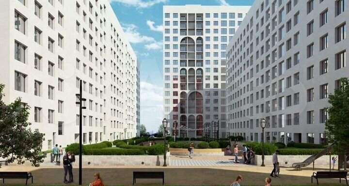 1-к. квартира, 34,2 м², 11/16 эт.