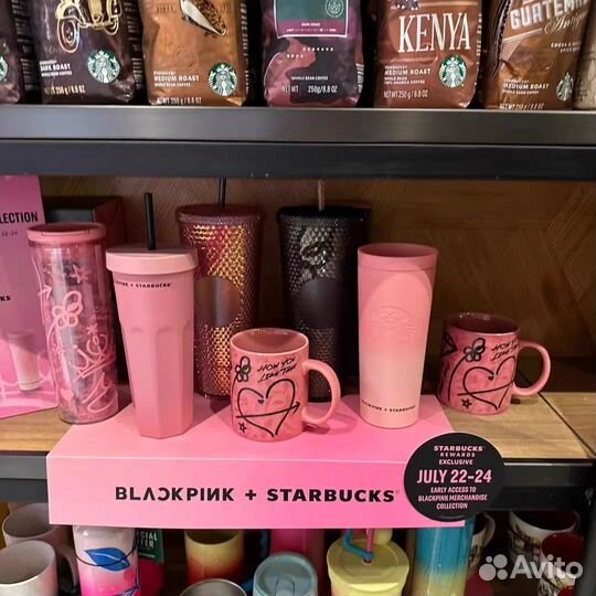 Кружка Starbucks Blackpink лимитированная Новая