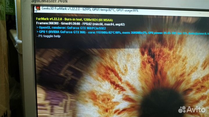 Видеокарта GTX960 4gb