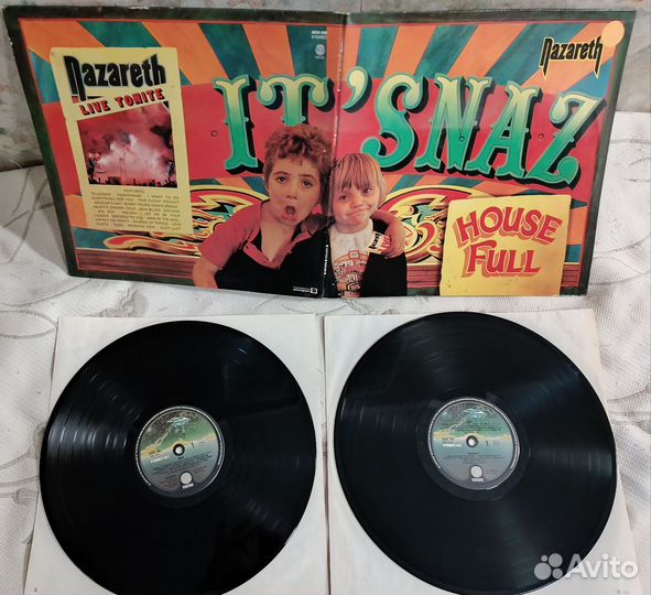 Nazareth Snaz 1981 Netherlands Оригинал 2LP