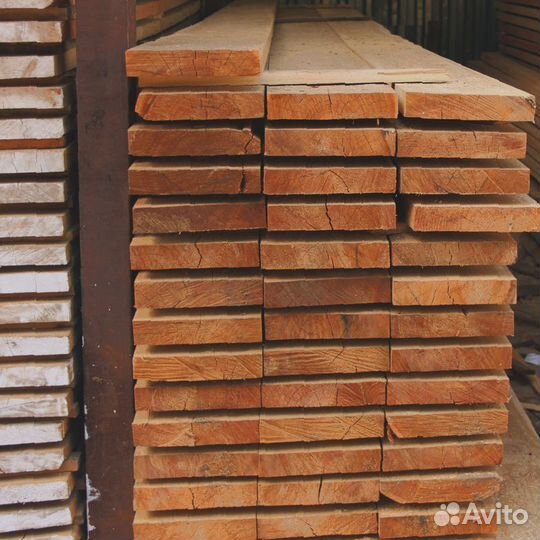 Шлифованные доски лиственницы 30x160 мм, равномерн