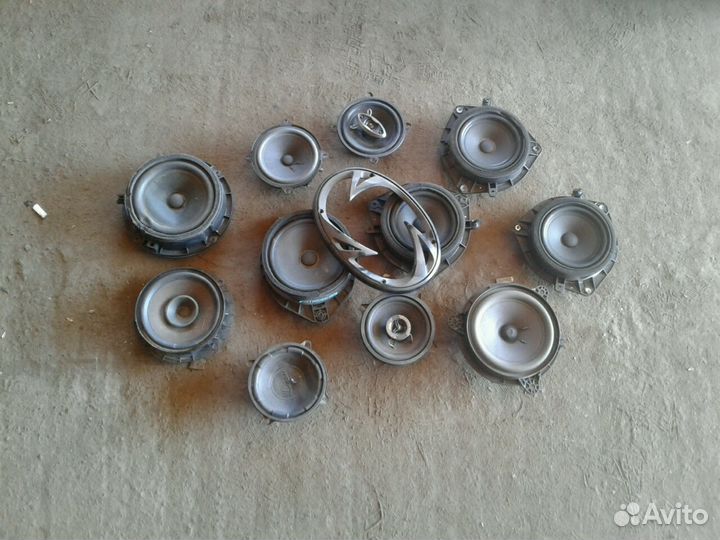 Колонки музыкальные для автомобилей разных видов