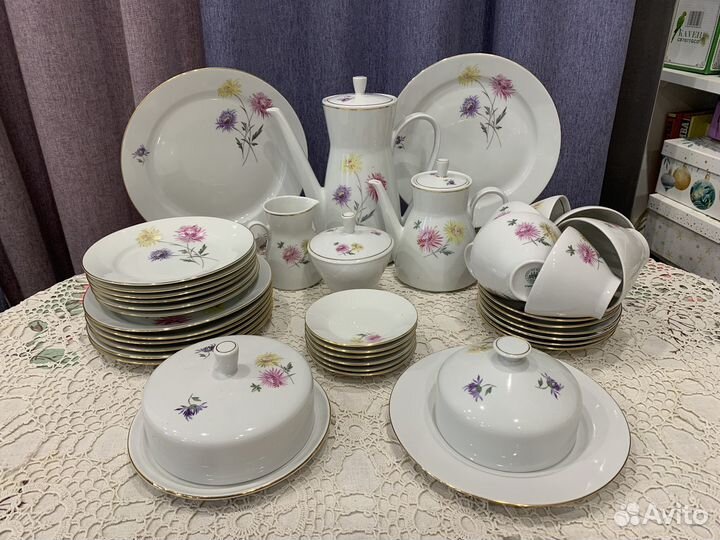 Сервиз Freiberger Хризантемы (Астры)