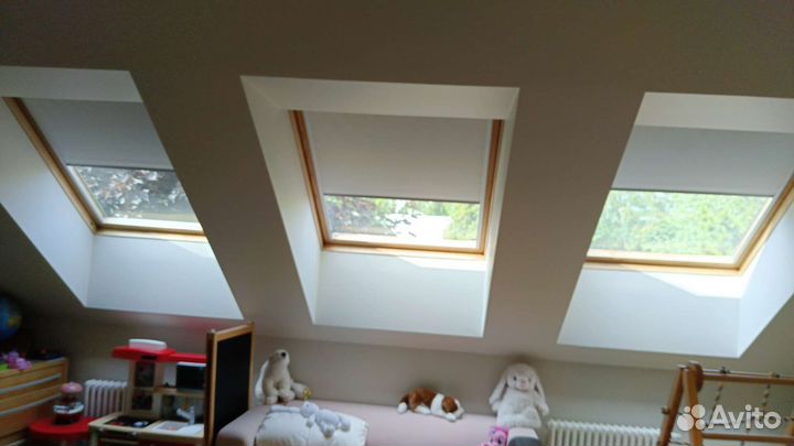 Мансардные окна Шторы на мансардные окна