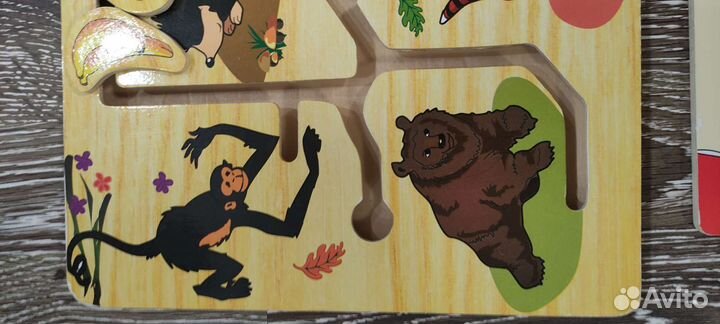 Пазл (сортер) деревянный