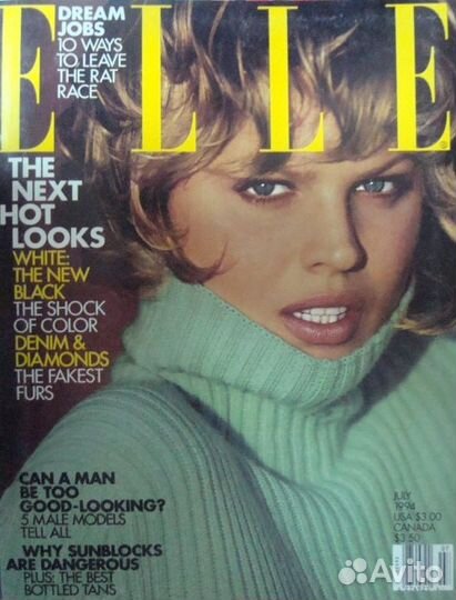 Журналы Elle разных стран за 90-е и 2000-е