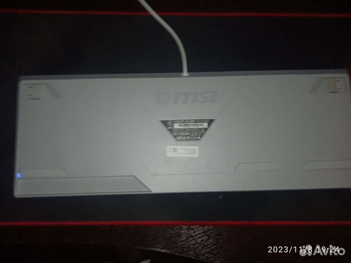 Msi vigor gk30 white проводная клавиатура