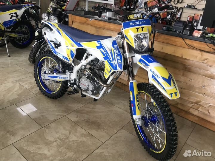 Мотоцикл Кросс Motoland TT 250 (172FMM) с птс