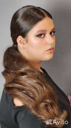 Макияж и прическа