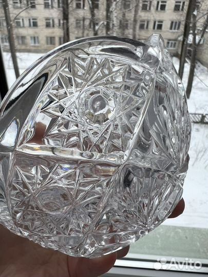 Хрустальная ваза «Тюльпан» СССР