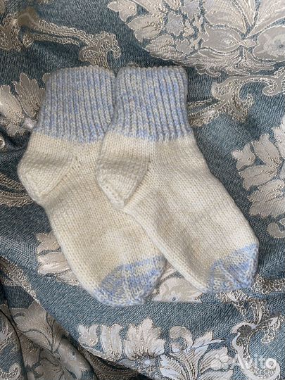 Вязанные носки