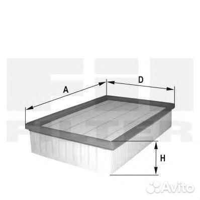 Фильтр воздушный ford mondeo 2.0-3.0 01- FIL F