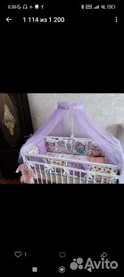 Балдахин в кроватку