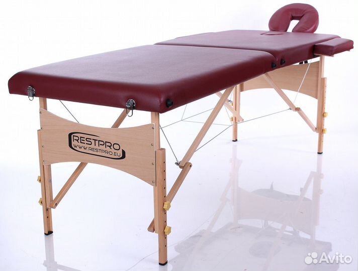 Складной массажный стол Restpro Classic 2 Wine Red