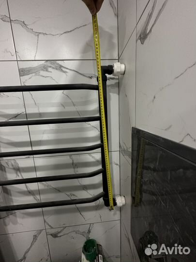 Полотенцесушитель водяной черный