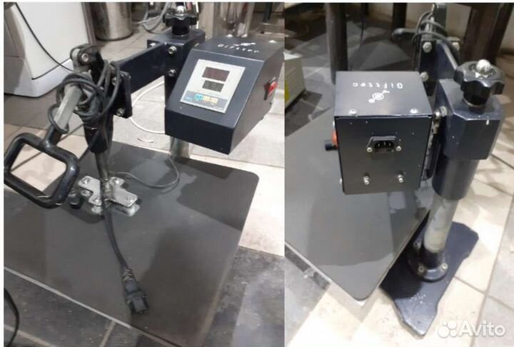 Термопресс Gifttec master плоский полуавтомат