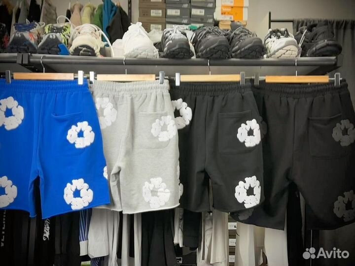 Шорты Denim Tears