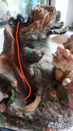 Фонтан комнатный декоративный настольный