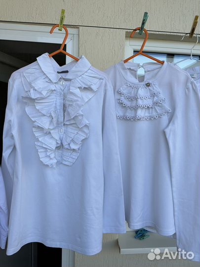 Рубашки-блузки на девочку