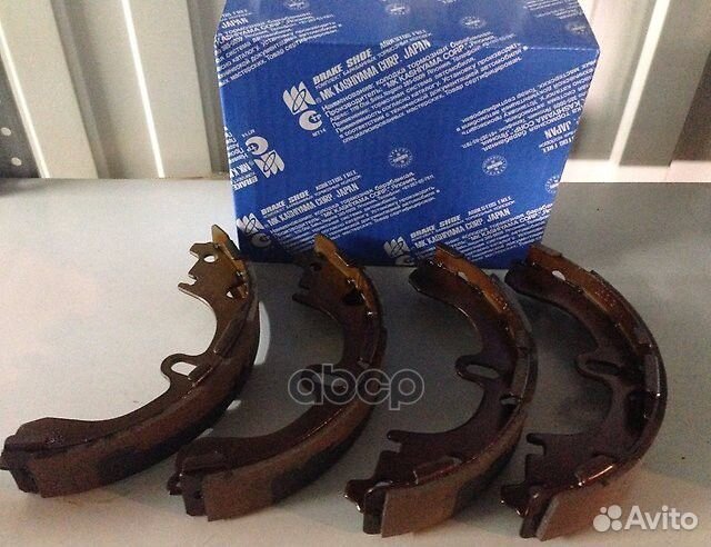 Колодки тормозные барабанные, задние K2311 Kash