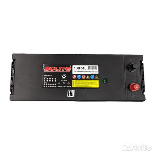 Аккумулятор Solite 130F51L (120Ач, 900А)