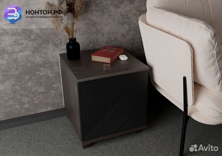 Тумба прикроватная со створкой Копенгаген венге