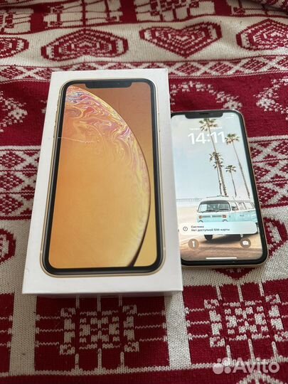 iPhone Xr 128 Yellow Отличный