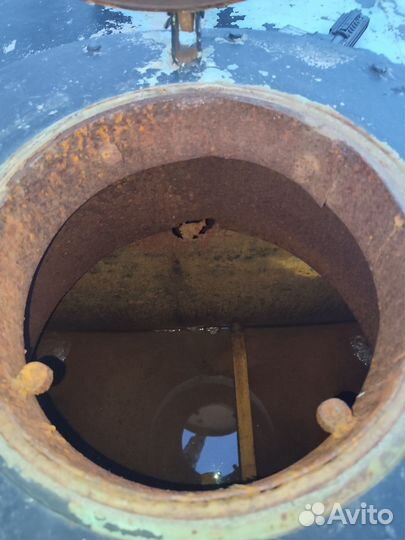 Бочка металлическая