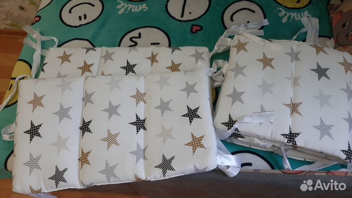 Бортики в кроватку