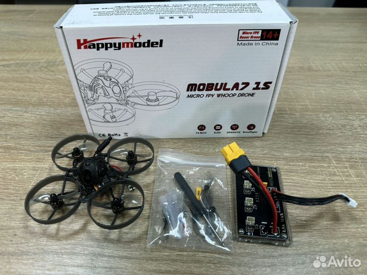 Квадрокоптер Mobula 7, дрон для тренировки