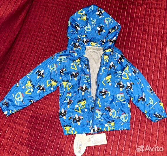 Детская куртка весна 80 р. комбез флисовый 86 р