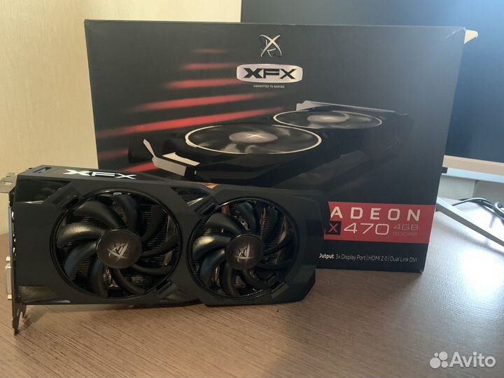 Rx 470 4gb+ полный комплект