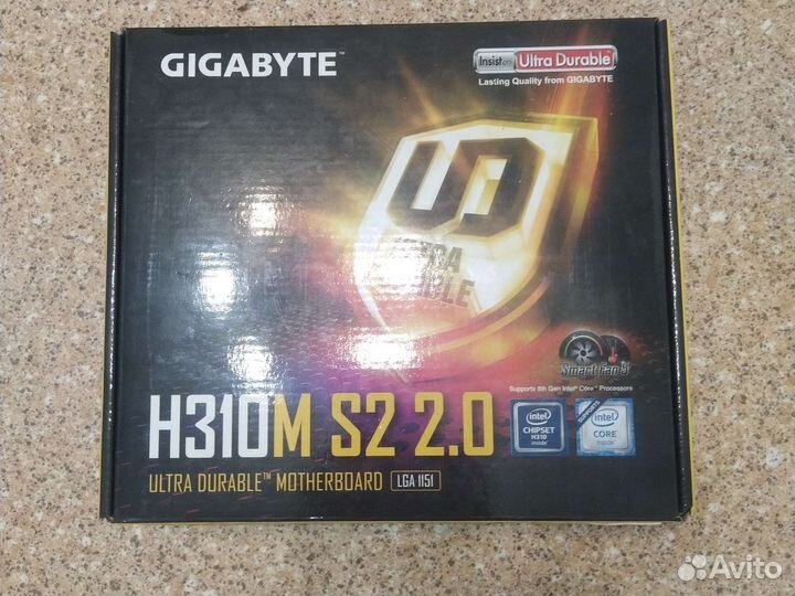 Материнская плата, с комплектующими