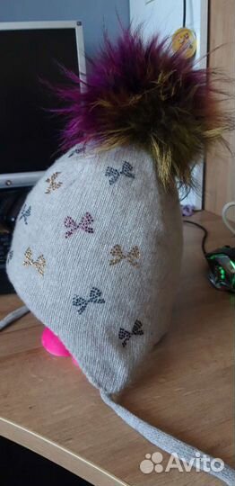 Шапка утепленная для девочки