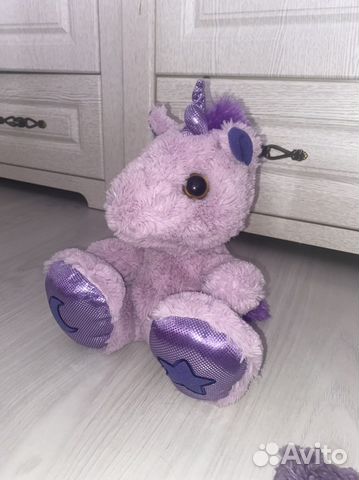 Плюшевая игрушка единорог
