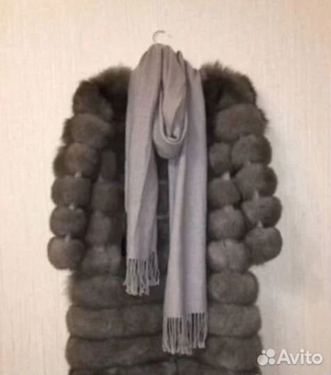 Шуба из песца