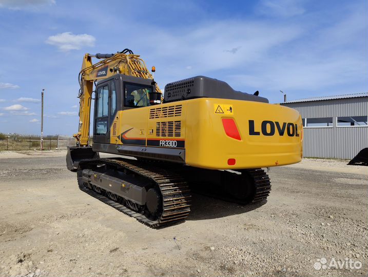 Гусеничный экскаватор Lovol FR330D, 2022