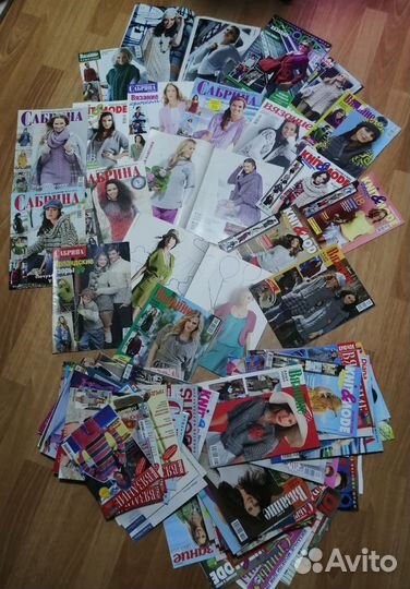 Журналы для вязания крючком и спицами