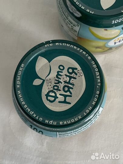 Детские пюре фрутоняня