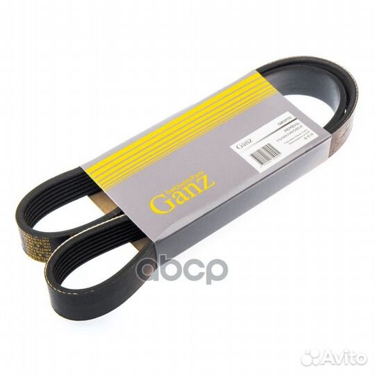 Ремень поликлиновый 7PK1078 fiat / peugeot ganz