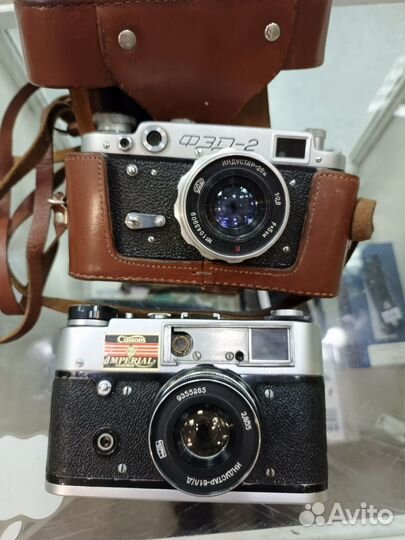 Советские пленочные фотоаппараты