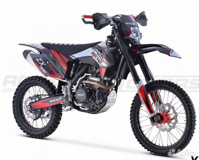 Мотоцикл кроссовый rockot ZX300 Red Fury tumen
