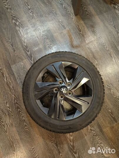 Диски и резина GoodYear на Hyundai Elantra