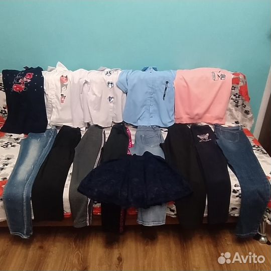 Вещи пакетом на девочку 10 лет