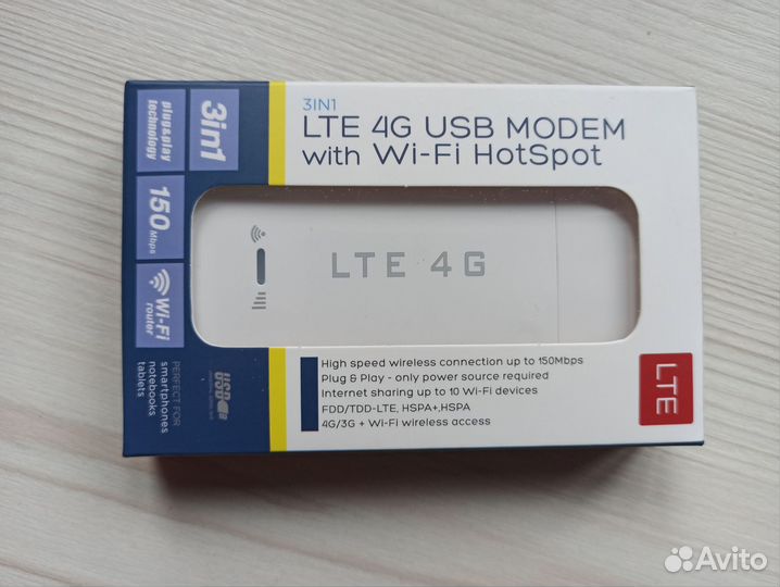 4G LTE модем Wi-Fi dongle