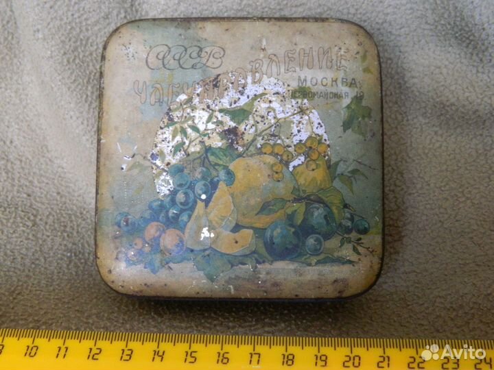 Жестяные банки коллекционные