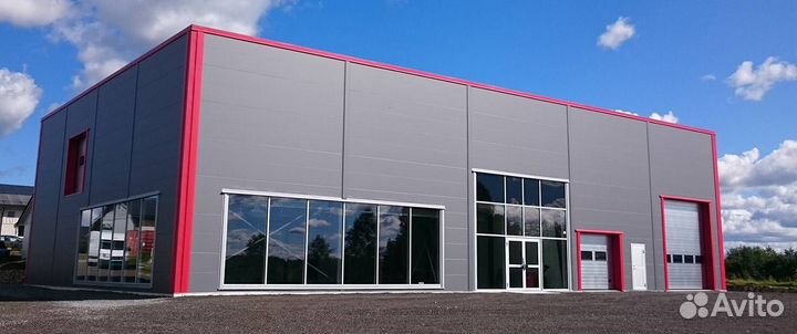 Склады, ангары, здания из сэндвич панелей