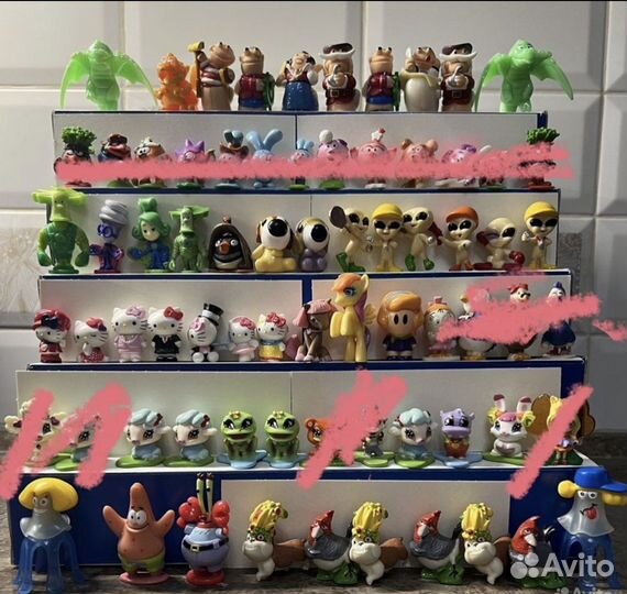 Колекционирование киндер игрушек